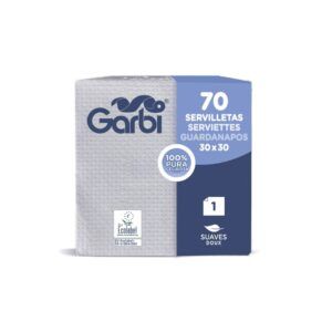 SERVILLETA 30X30 BLANCA 1 CAPA