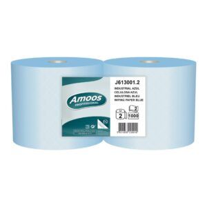 BOBINA INDUSTRIAL AMOOS AZUL LAMINADA 300 METROS